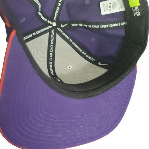 Nike ‎ Pro 1 Size Clemson Tigers Adjustable Snapback Hat - Picture 7 of 8